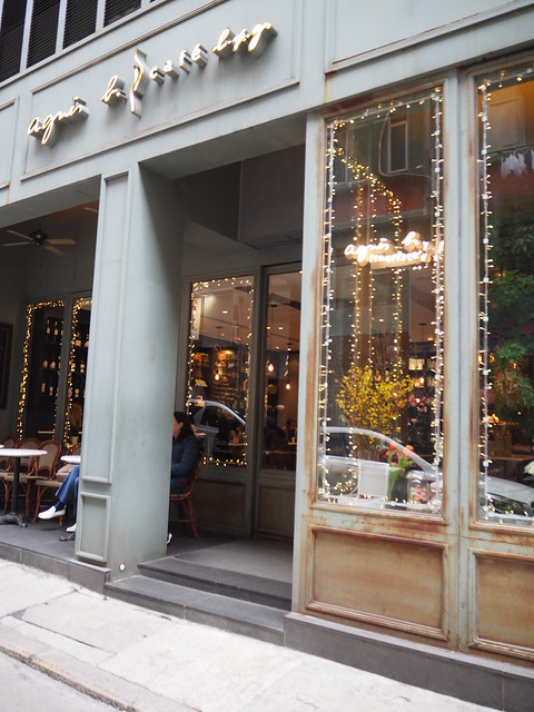 P2096175 hongkong cafe 香港カフェ 中環～上環 Agnès b. Café LPG