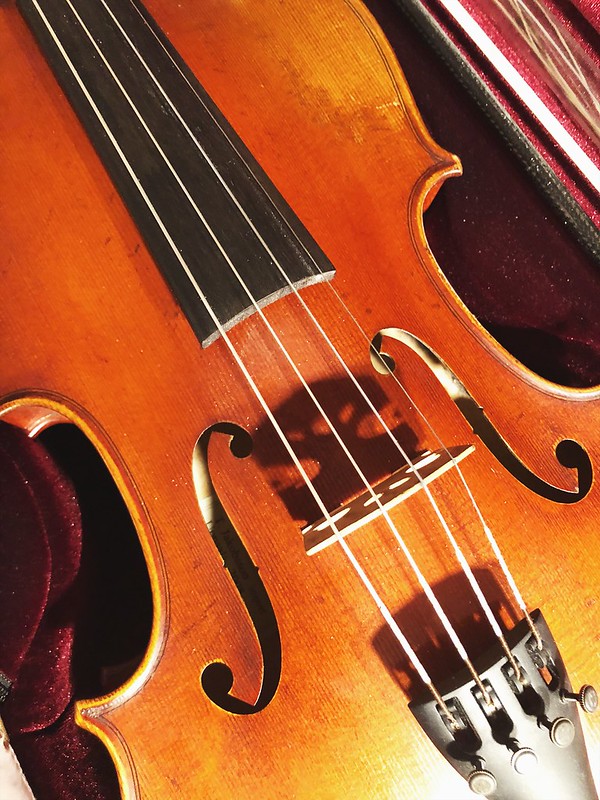 2018-03-12 - new strings to my viola