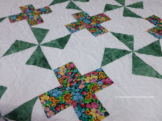 Pinwheel Plus from Modern Plus Quilts at From My Carolina Home