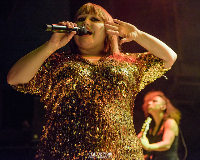 Beth Ditto performs at the 9:30 Club.