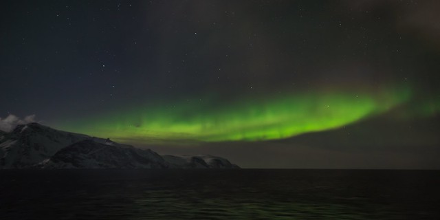 Aurora over Nord Fugloya