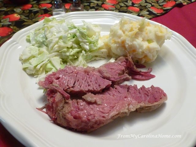 Corned Beef at From My Carolina Home