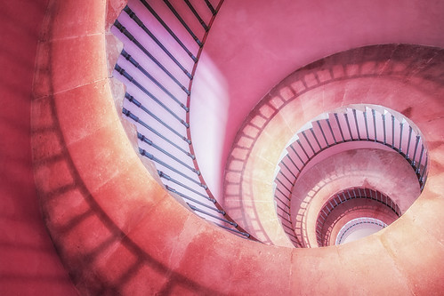 spiral spirals staircase bath architecture stairs pink abstract somerset art canon eos100d efs1585mmisusm england eos greatbritain swirl swirls