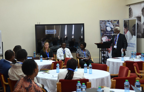Panel discussion at the 'Growing with dairy' meeting held at ILRI Nairobi, 9 March 2018