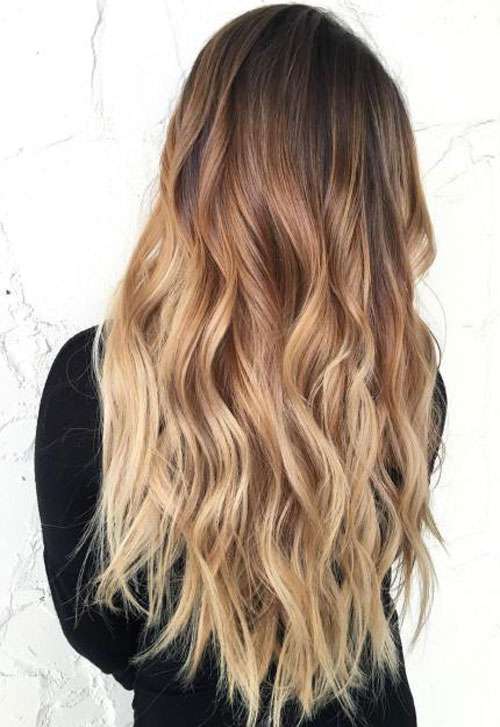 Ombre Hairstyles Blonde Red Black And Brown Hair 2018 Styles Art