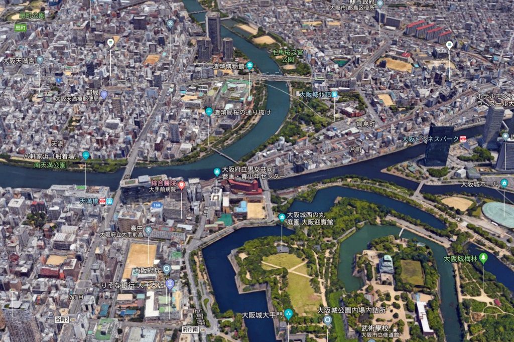 Osaka Mint Bureau Map 2