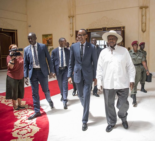 President Museveni welcomes President Kagame to Uganda | Kampala, 25 March 2018