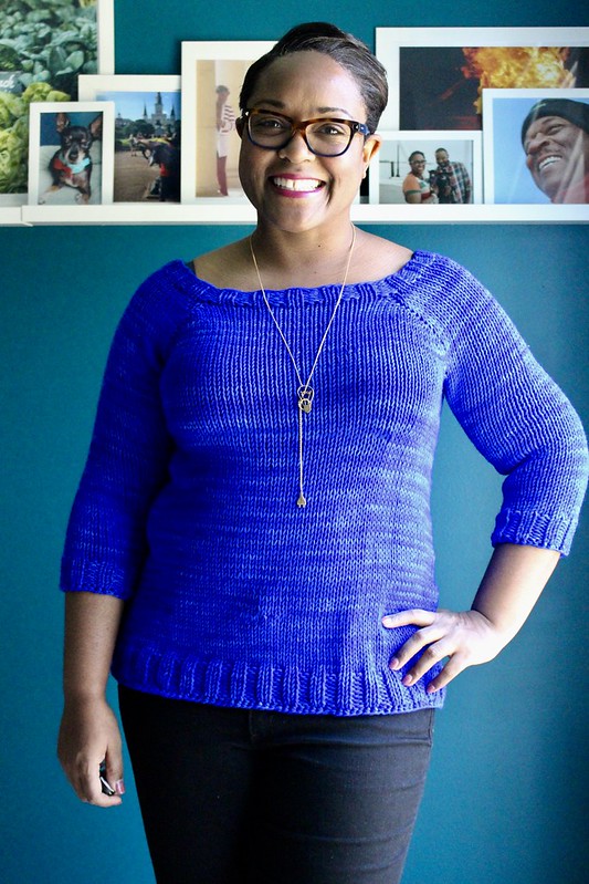 Blueberry Oatmeal sweater