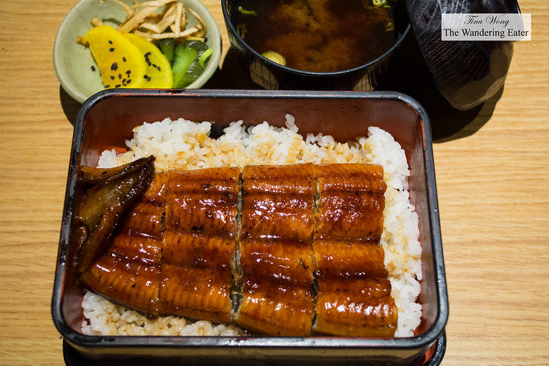 Unagi don - Grilled eel over rice