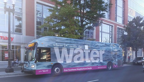 Dedicated shuttle bus for the Wharf District between the Southwest Waterfront and L'Enfant Plaza Metrorail Station