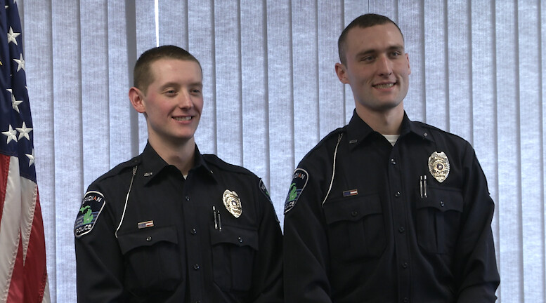Meridian Police Department Swears-In New Officers