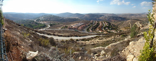 видсвысоты западныйберег израиль панорамы