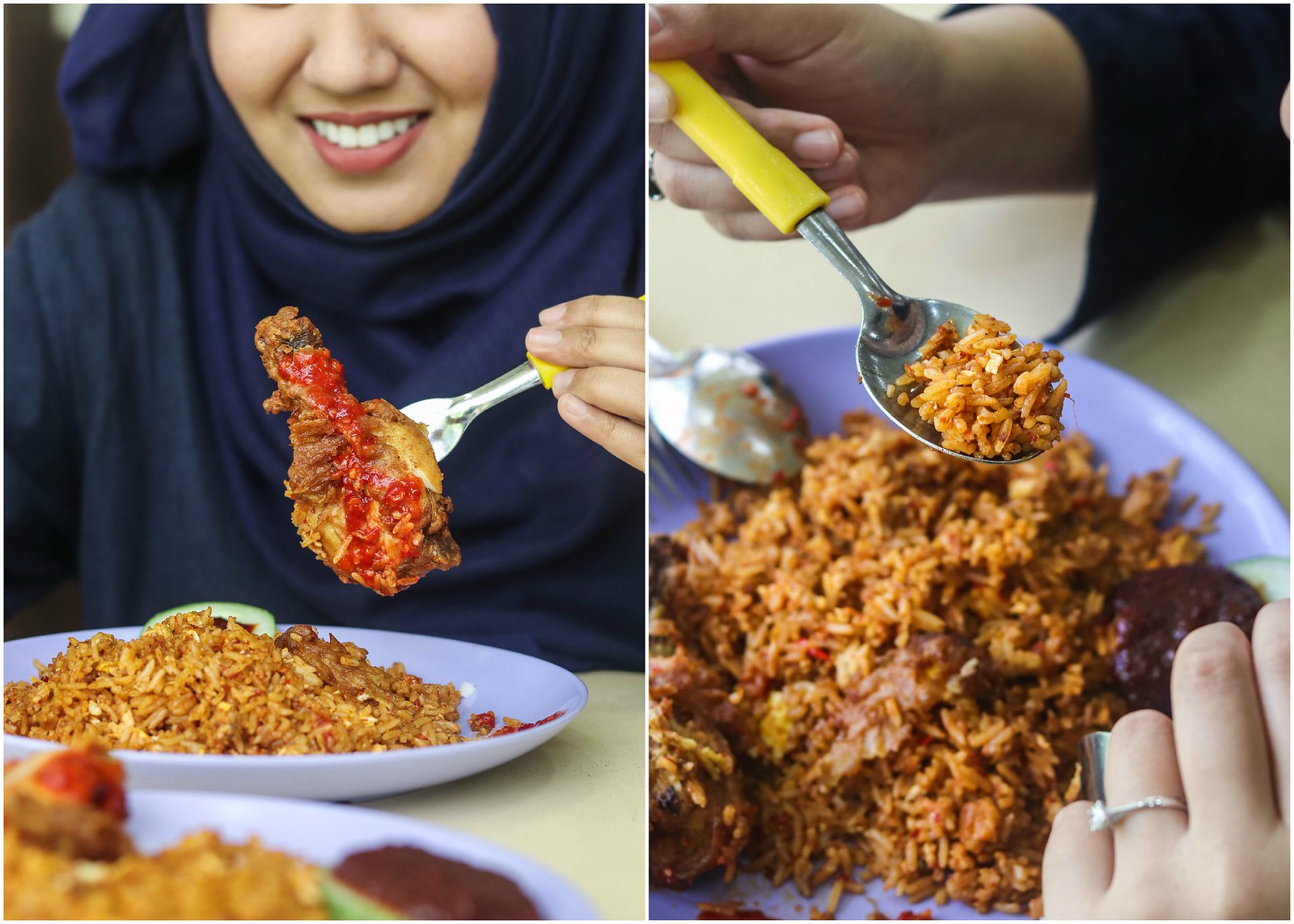 S&W Malay food collage