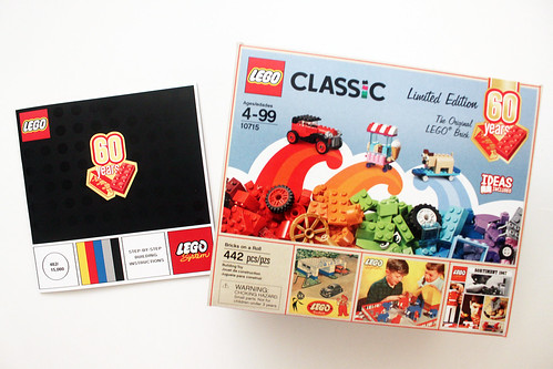 LEGO Classic 60th Anniversary Collectible Booklet