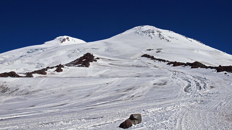 Elbrus 5642 m, RUSSIA, August 2012