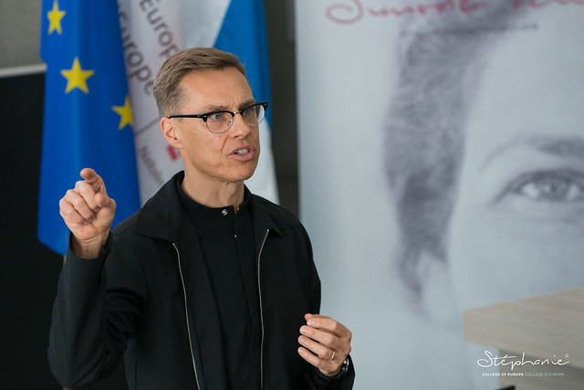 Speech by Alexander STUBB, Vice-President of the European Investment Bank and a College of Europe alumnus (Ramon LLULL promotion).5 March 2018