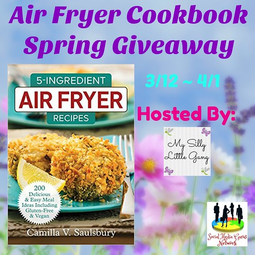 Air Fryer Cookbook Spring Giveaway