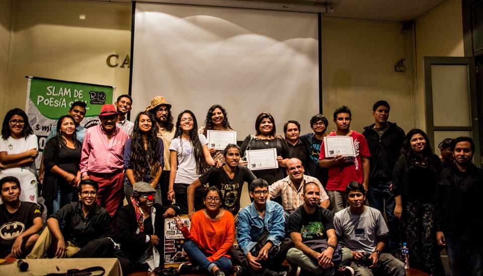 Slam de Poesía Oral Primera Edición 2018 en la Casa de la Literatura Peruana