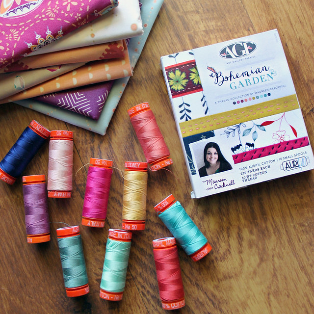 A Community Sampler Giveaway with Aurifil!