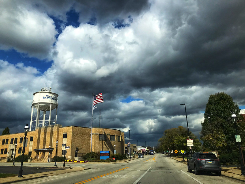 Clouds in Homewood, Illinois
