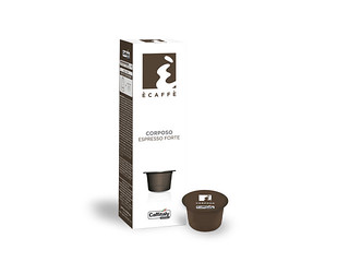Corposo Espresso Forte Ècaffè, capsule caffè Caffitaly