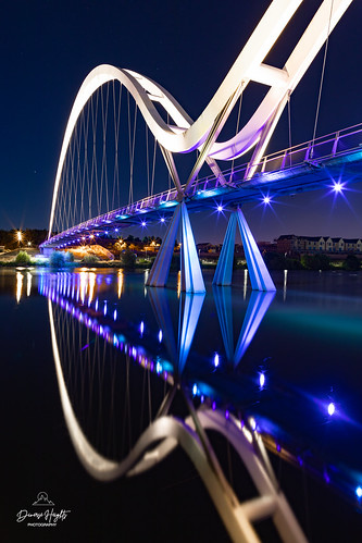 landscape infinitybridge bridge nightscape nightphotography stockton