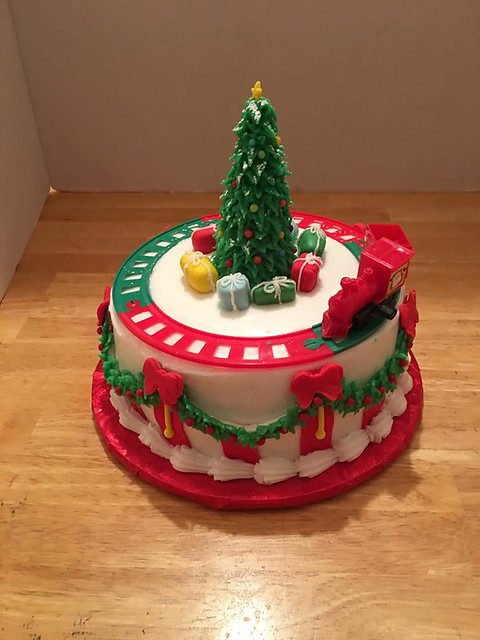 Christmas Cake from Say Yes To The Cake LLC by Kim Frey