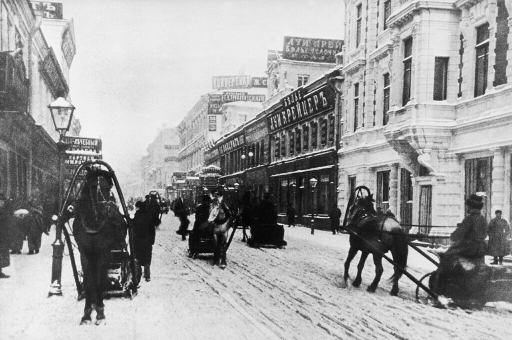 Петровка зимой. 1910