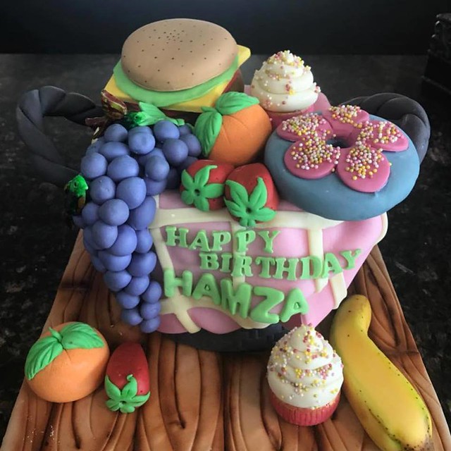 Fruit Basket Cake by Bake Delights