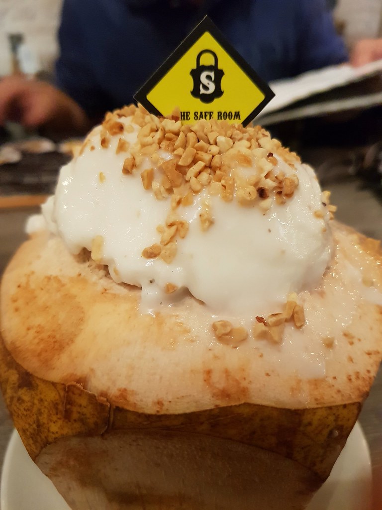 Coconut Nitro Ice Cream rm$19.90 @ The Safe Room at Lebuh Campbell, Penang