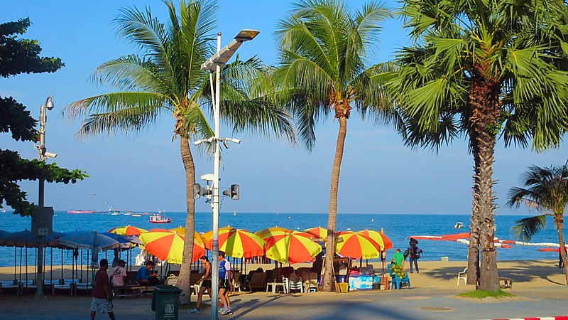 Morning walk Beach Road Pattaya