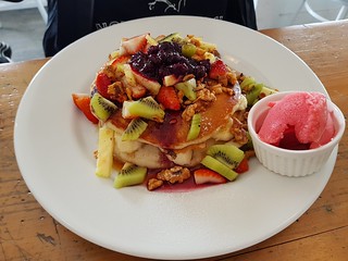 House Special Pancakes from Two Tables Cafe
