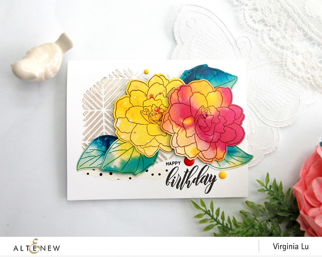 Altenew-WispyBegonia-Enchanting Wishes PaperPad-Virginia#1-001