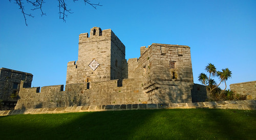 Castle Rushen in the sunshine.