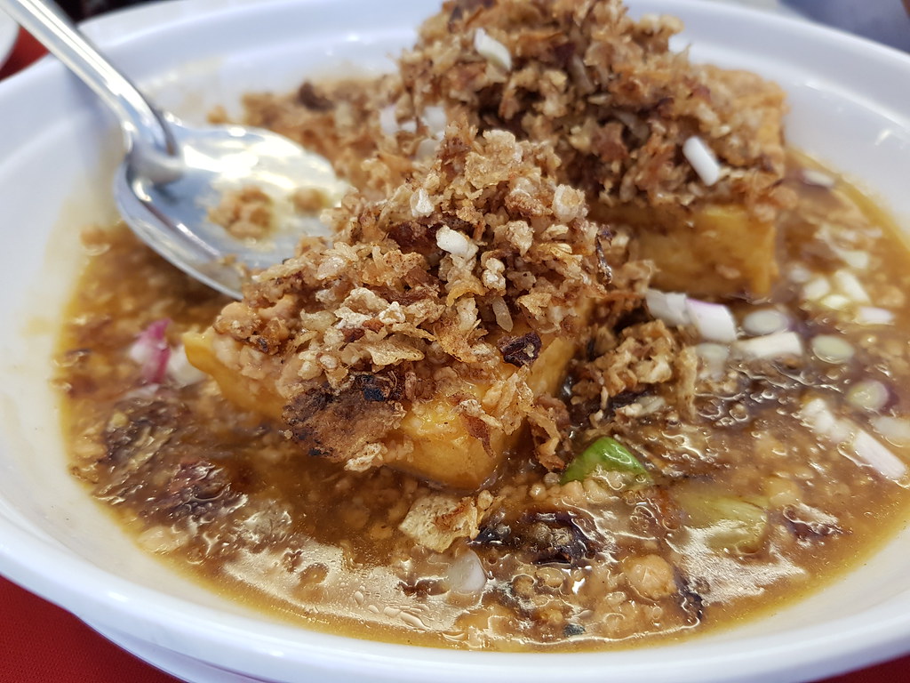 肉碎家乡豆腐 Home-made minced meat Tofu @ Restoran Leong Ya Indah 梁雅(女)茶餐食 Puchong