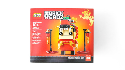 LEGO Seasonal BrickHeadz Dragon Dance Guy (40354)