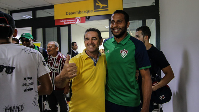 Desembarque do Fluminense em Teresina - PI  - 04/02/2019