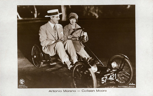 Colleen Moore and Antonio Moreno in Synthetic Sin (1929)