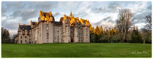 fyvie castle scotland aberdeenshire pano