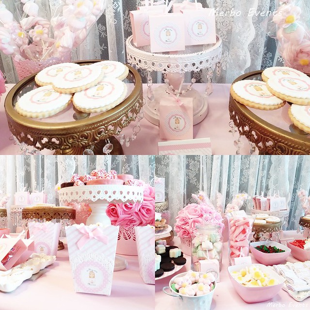 mesa dulce comunion rosa merbo events