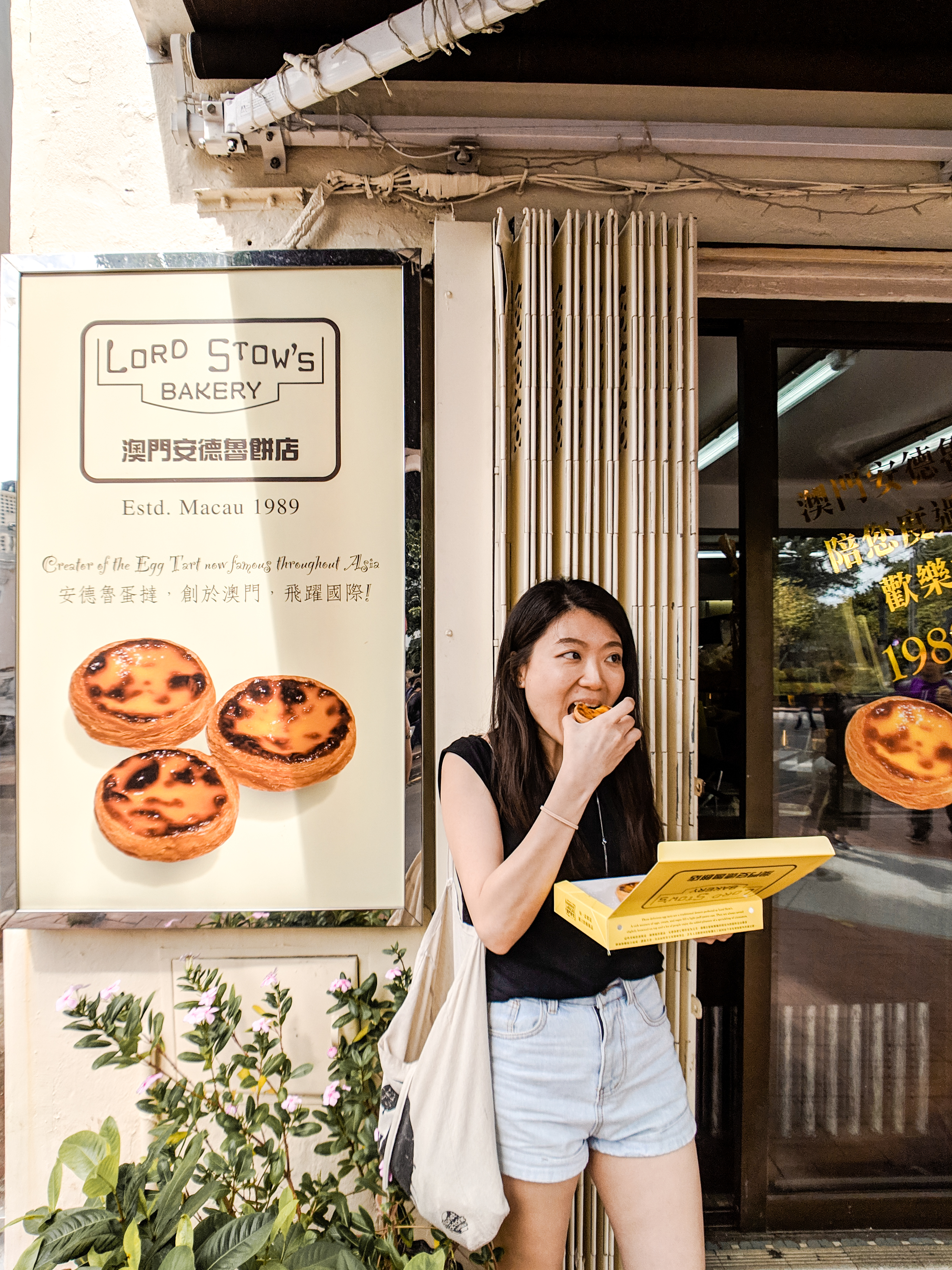 8.Macao Portuguese Tart at Lord Stow original bakery