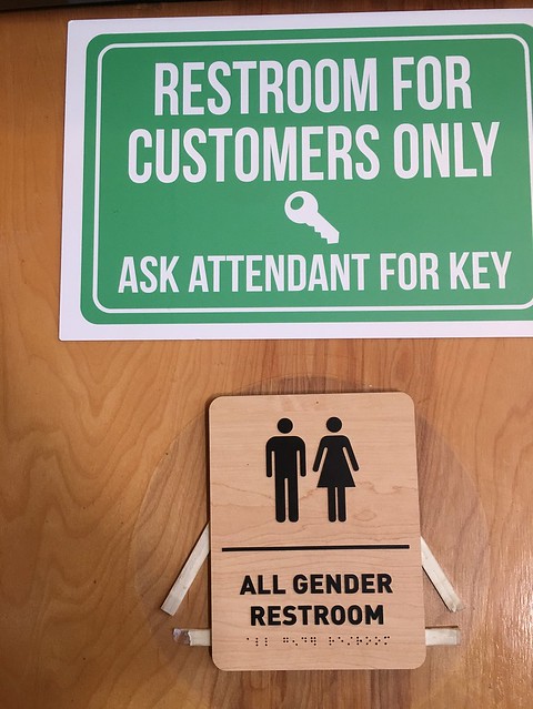All gender restroom