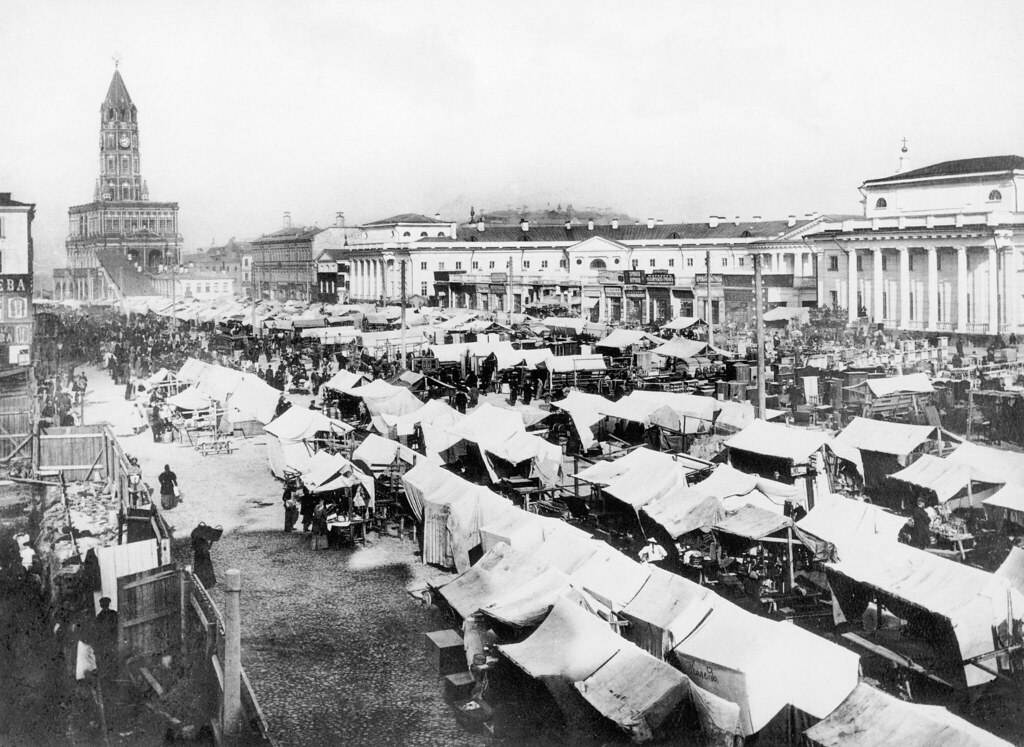 Сухаревский рынок. 1910