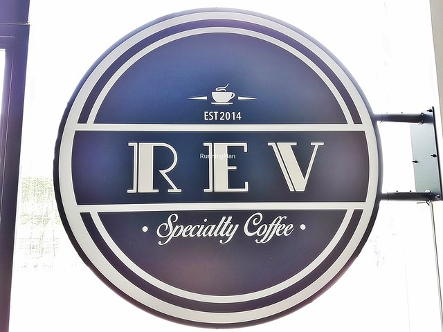 REV Specialty Coffee Signage