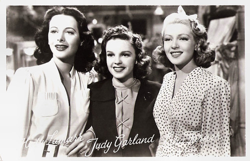 Hedy Lamarr, Judy Garland and Lana Turner in Ziegfeld Girl (1941)