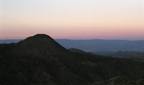 mountains california sunset desert