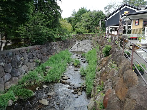 Cauce del río para irrigación de campos diseñado por Egawa Hidetatsu
