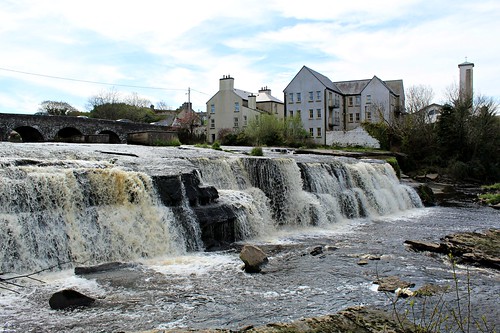 thecascades riverinagh ennistymon countyclare ireland spring waterfalls