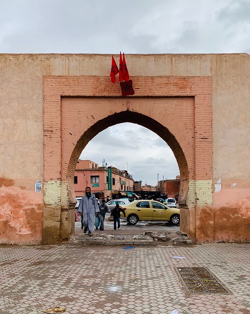 Medina di Marrakech: una delle entrate