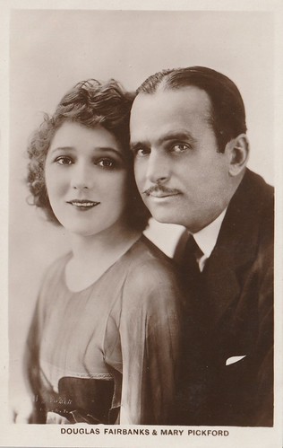 Mary Pickford and Douglas Fairbanks